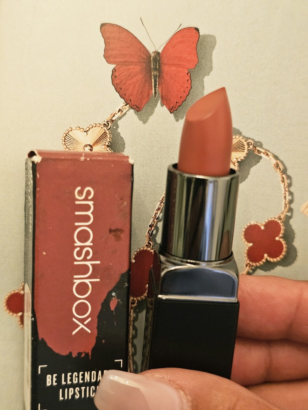 Smashbox Be Legendary Lipstick OFF SCRIPT MATTE 0.10 oz Full Size RARE BNIB